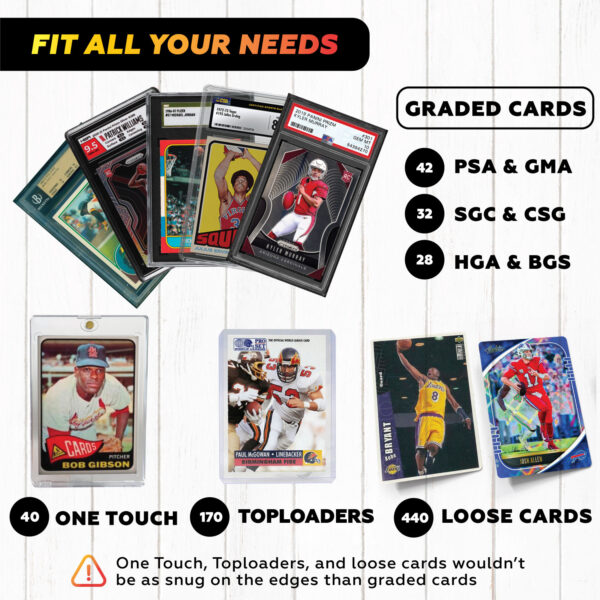 Graded Card Case - 1 Row - Image 5