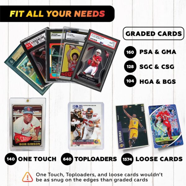 Graded Card Case - 4 Row - Image 3