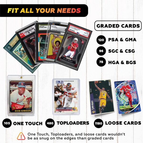 Graded Card Case - 3 Row - Image 7
